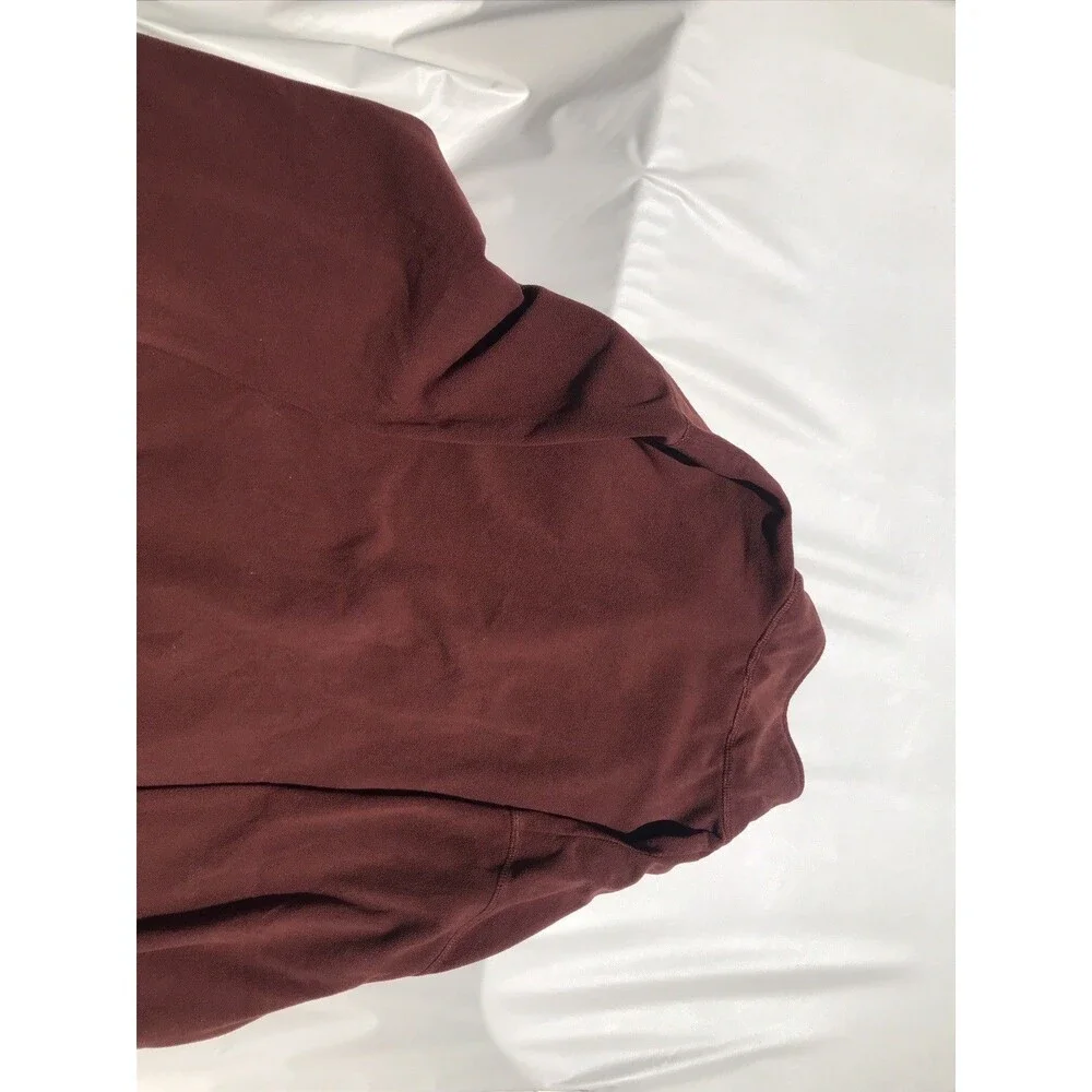 The North Face Mens TKA 100 Glacier Quarter Zip Fleece Pullover Maroon XLarge
